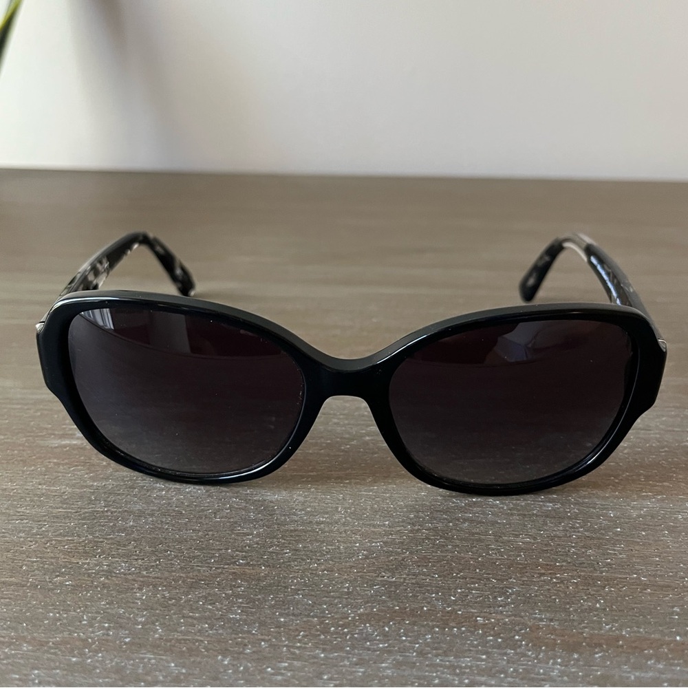 Coach Women’s Sunglasses, black and white tortoiseshell